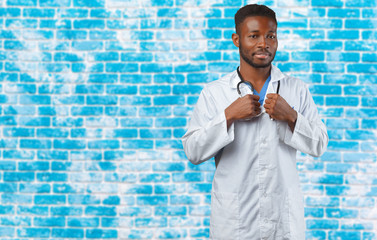 Wall Mural - African doctor portrait