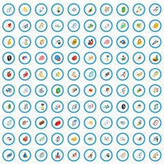 Poster - 100 money icons set in isometric 3d style for any design vector illustration