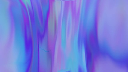 Aufkleber - Abstract Moving Holographic Colors Gradient moving waves