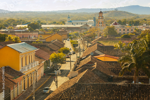 Fotomural Colonial town in Nicaragua Granada