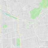 Fototapeta Mapy - Santiago Chile classic downtown map