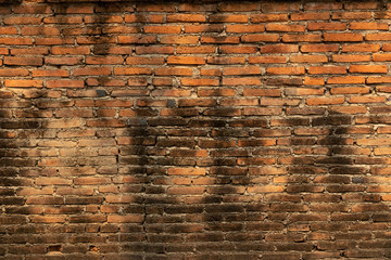 Wall Mural - Beautiful brick walls that are not plastered background and texture.