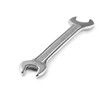 © New Africa - New wrench on white background. Plumber tools