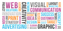 Communication And Marketing - Word Cloud