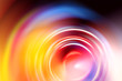 Soft blurred circle shape colorful abstract
