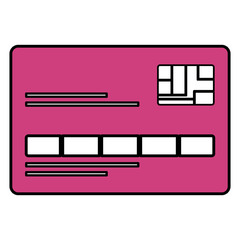 Poster - credit card ecommerce icon