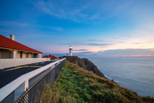 Byron Bay Lighthouse At Sunrise With Vibrant Sky