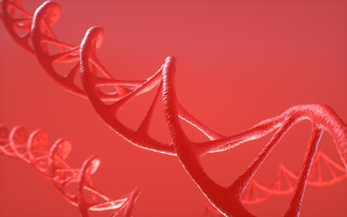 Poster - genetic engineering and gene manipulation concept, 3d rendering,conceptual image.