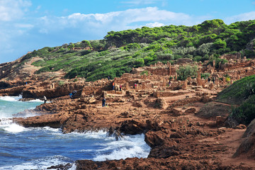 Canvas Print - Tipaza, Algeria, Ancient Rome, Africa