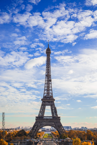 Zdjęcie XXL wieża eiffla w paryżu