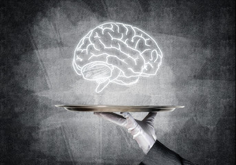 Wall Mural - Concept of mind abilities development.