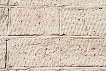 Old Painted Brick Wall Background. Brick Wall Texture