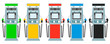 © stas111 - Set of car filling station in a flat design