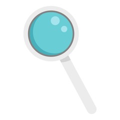 Poster - magnify glass icon. flat illustration of magnify glass vector icon for web design