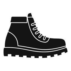 Poster - Hunter boot icon. Simple illustration of hunter boot vector icon for web design isolated on white background