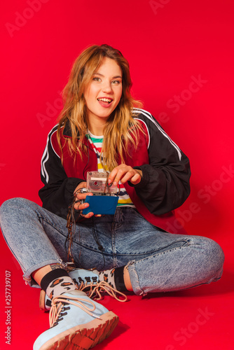 90s retro style