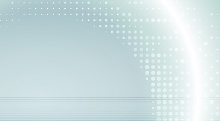 Leinwandbilder - Grey tech background with dots and strips. Graphic pattern