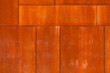© Lukas Bast - Rusty house facade of Cor-Ten steel panels. Fassade mit rost braunen Cor-Ten Stahl Platten.