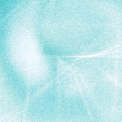 Poster - Abstract blurred background with lighting effect for graphic design - turquoise blue and white