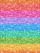 Vector seamless colorful rainbow gradient sparkle glitter pattern