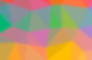 Naklejka na meble Abstract illustration of green, orange, pink, red, yellow through the tiny glass background