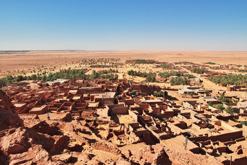 Sticker - Dune, Sand,  Sahara oasis, Timimoun, Algeria