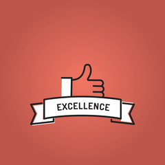 Wall Mural - EXCELLENCE LINE ICON SET