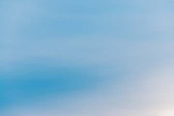Wall Mural - blue day clear sky with light clouds. smooth blue white gradient of sky. wonderful weather. backgrou