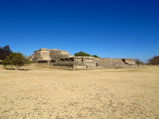 Wall Mural - Monte Alban, pyramid Zapotec, Mesoamerican, Mexico