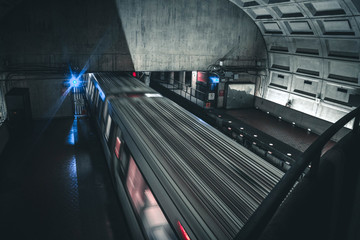 train in the station