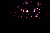 Fototapeta Przestrzenne - real backlit dust particles with real lens flare