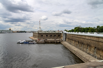 Wall Mural - View of St. Petersburg from the Neva River