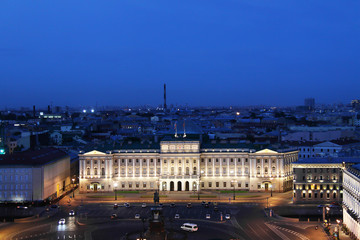 Wall Mural - evening St. Petersburg