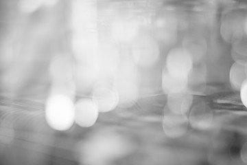 Wall Mural - Gray blurred with bokeh abstract background
