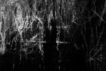 Wall Mural - Grunge texture, black and white abstract background