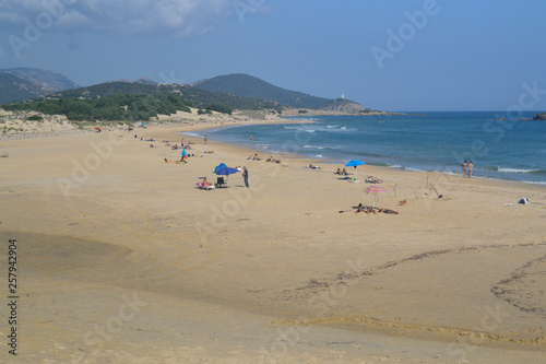 Chia Weißer Sand Und Hohe Sanddünen