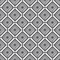 Ethnic seamless pattern. Tribal line print in african, mexican, american, indian style. Geometric boho background. Ethnic and tribal motifs can be used in fabric design.