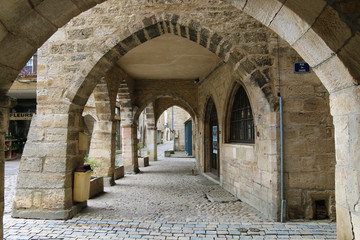 Canvas Print - VILLENEUVE D'AVEYRON