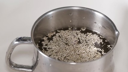 Sticker - quinoa in water