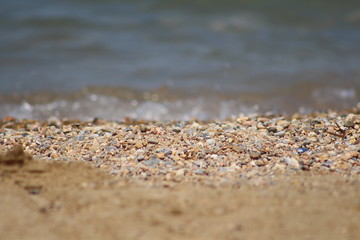 Pebbles on the beach 2