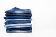© karakedi35 - Fashionable clothes.  Jeans on a  background.