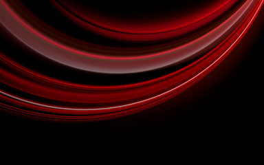 black background with abstract fractal red pattern