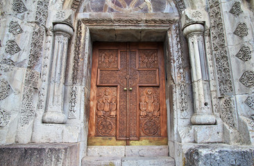 Poster - Gandzasar monastery, Caucasus