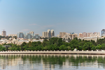 Poster - Baku, Azerbaijan, Caspian Sea, Caucasus