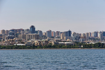 Wall Mural - Baku, Azerbaijan, Caspian Sea, Caucasus