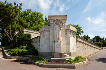 Canvas Print - War memorial for those fallen during the second world war in Avignon France