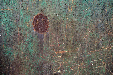 old weathered oxidated metal pattern