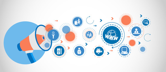 Poster - web earth icon. detailed set icons of media element icon. premium quality graphic design. one of the
