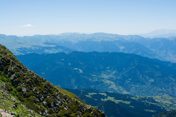  Forested mountains in scenic landscape view from Artvin highlands