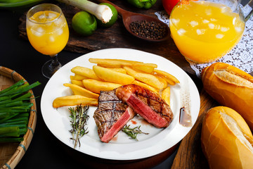 Picanha with fries